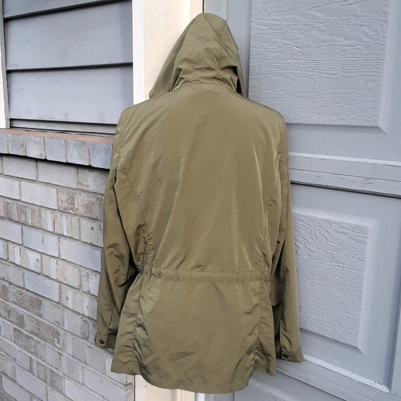 SALE J. Jill hooded zip drawstring waist jacket - Picture 5 of 8